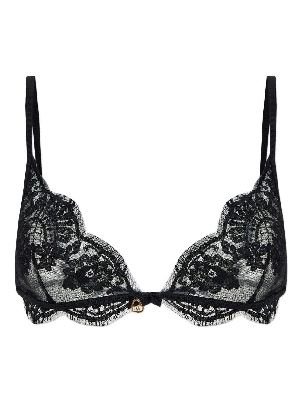 floral-lace bra