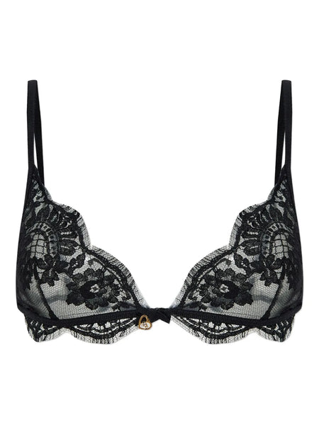 floral-lace bra