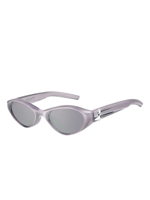 Eq P8 star-embellished cat-eye sunglasses