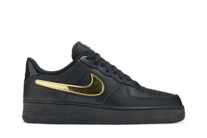 Air Force 1 Low '07 LV8 Removable Swoosh - Black Gold