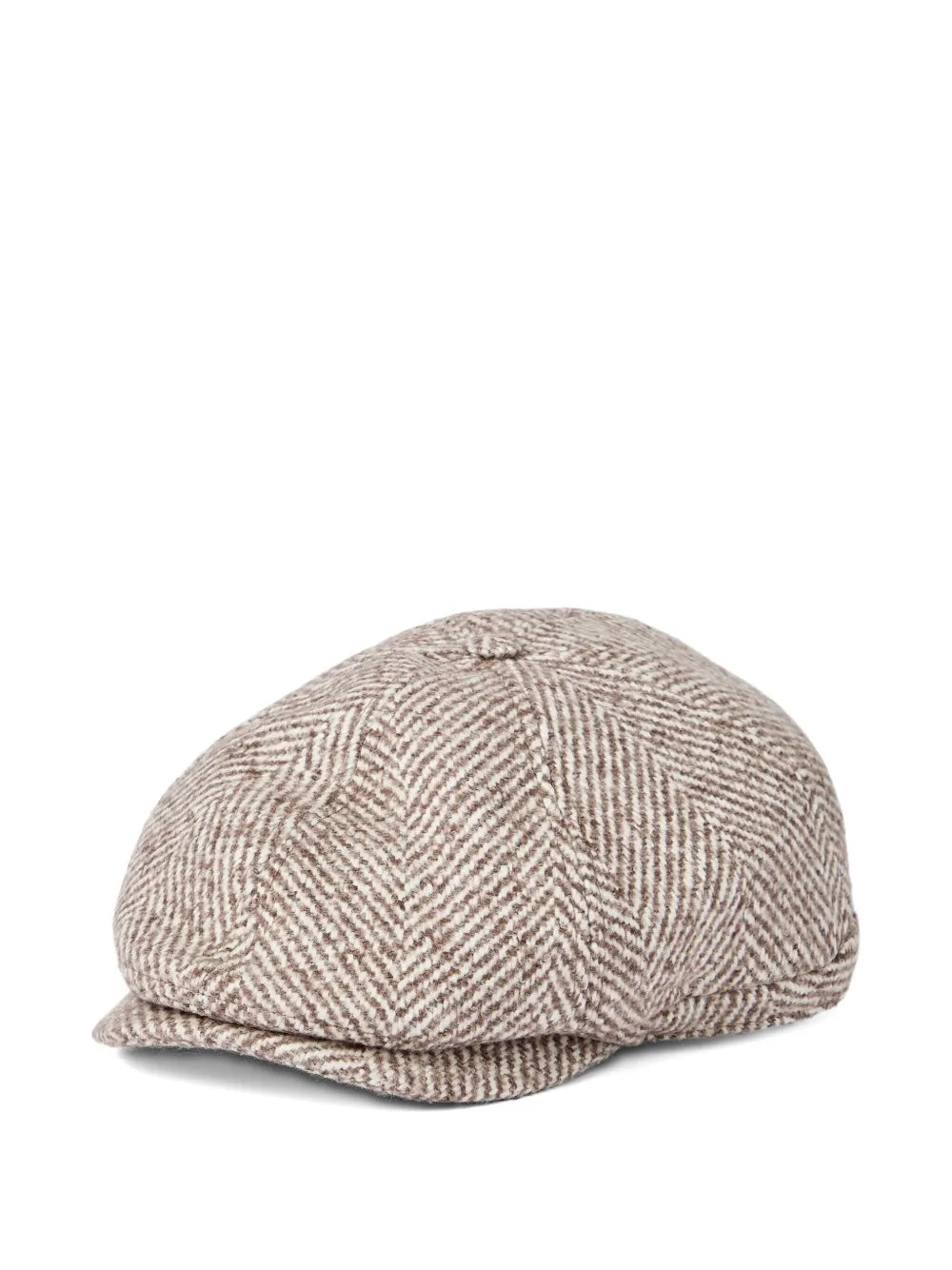 herringbone-pattern hat