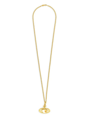 small Orb-pendant necklace