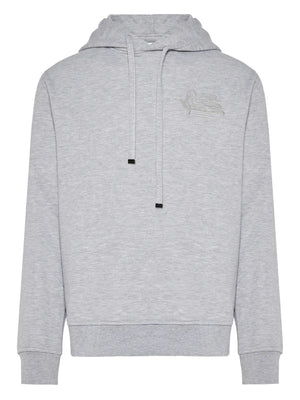 embroidered-logo Hoodie