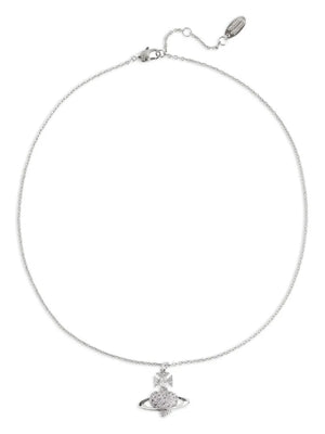 Orb-pendant necklace