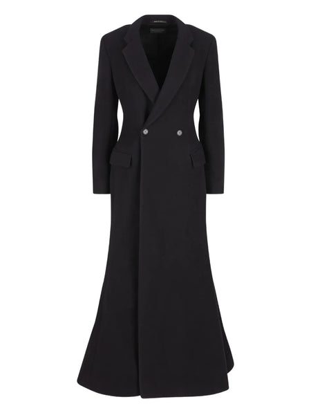 wool double-breasted coat