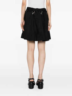 wool mini skirt