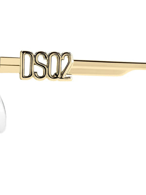 logo-detail geometric sunglasses