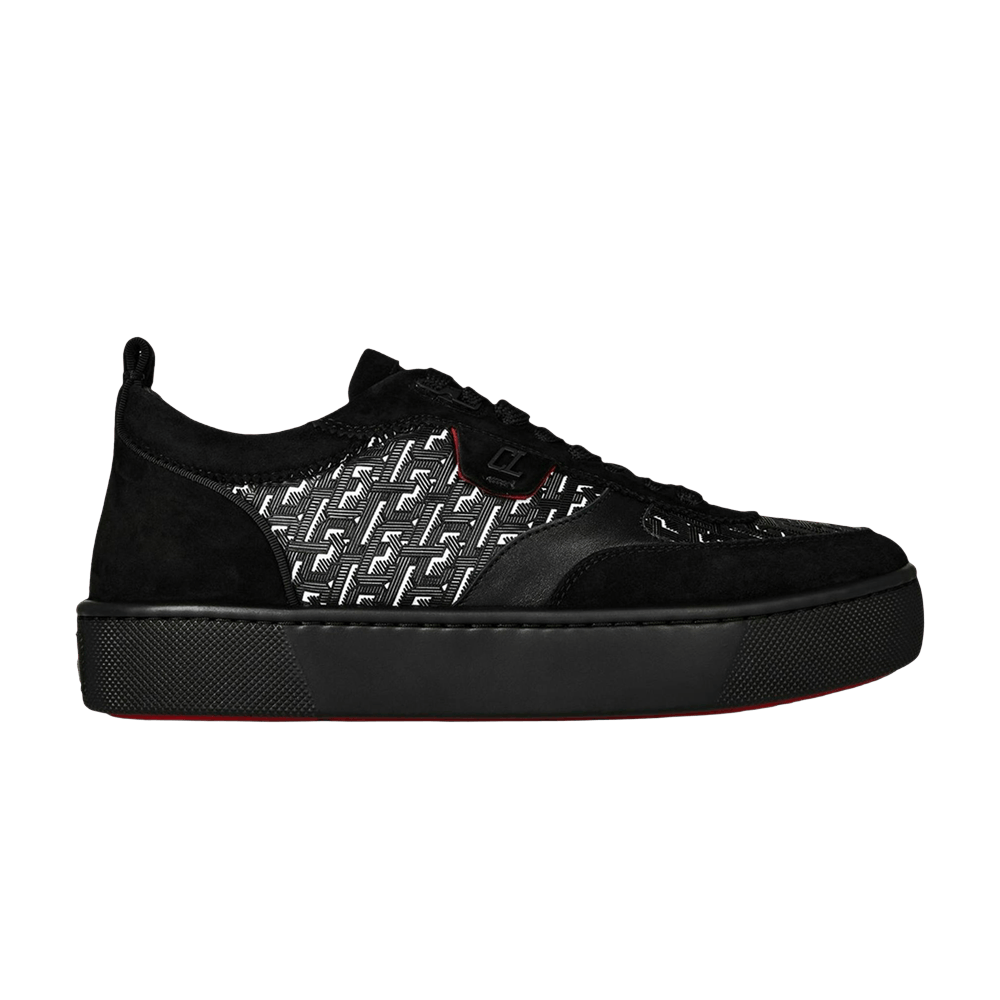 Christian Louboutin Happyrui Flat Black White