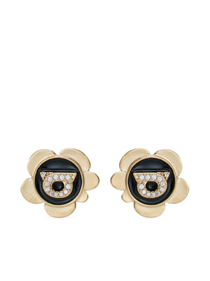 Gancini charm earrings