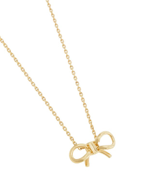 bow-pendant necklace