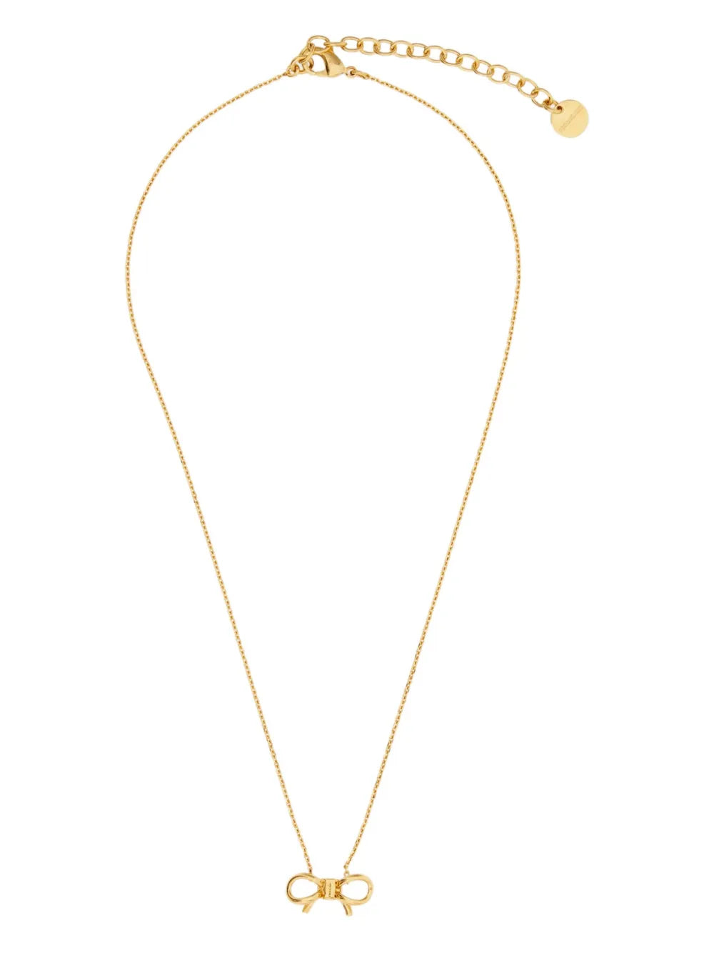 bow-pendant necklace