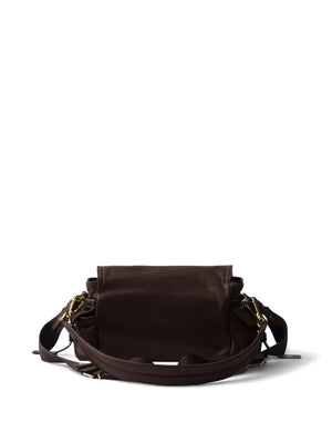medium Explore leather shoulder bag