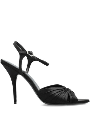 Plissé Dynas heeled sandals
