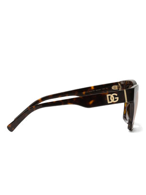 DG crossed square sunglasses