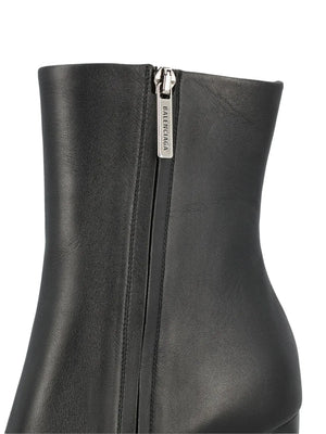 80mm Fargo leather ankle boots