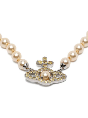 Olympia pearl stones necklace