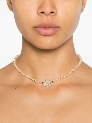 Olympia pearl stones necklace