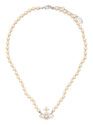 Olympia pearl stones necklace
