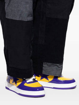 Bape Sta panelled sneakers