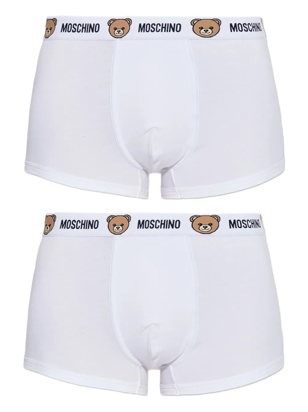 logo bear-detail cotton boxers (pack of two)