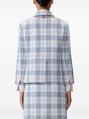 plaid blazer
