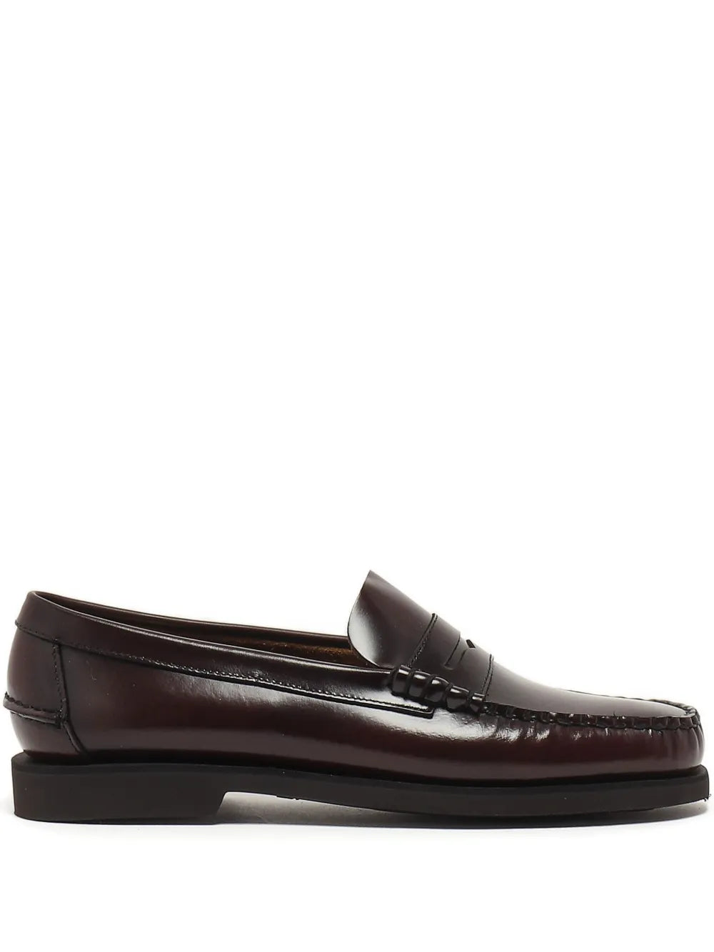Dan Po leather penny loafers