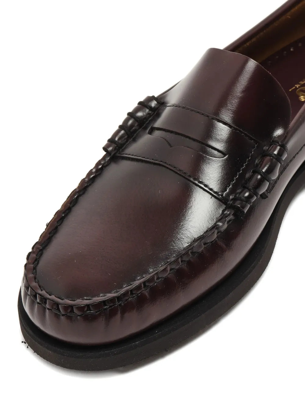 Dan Po leather penny loafers