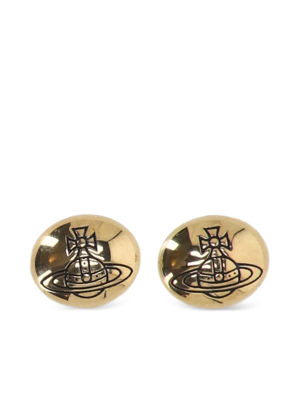 Orb-detail stud earrings