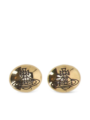 Orb-detail stud earrings