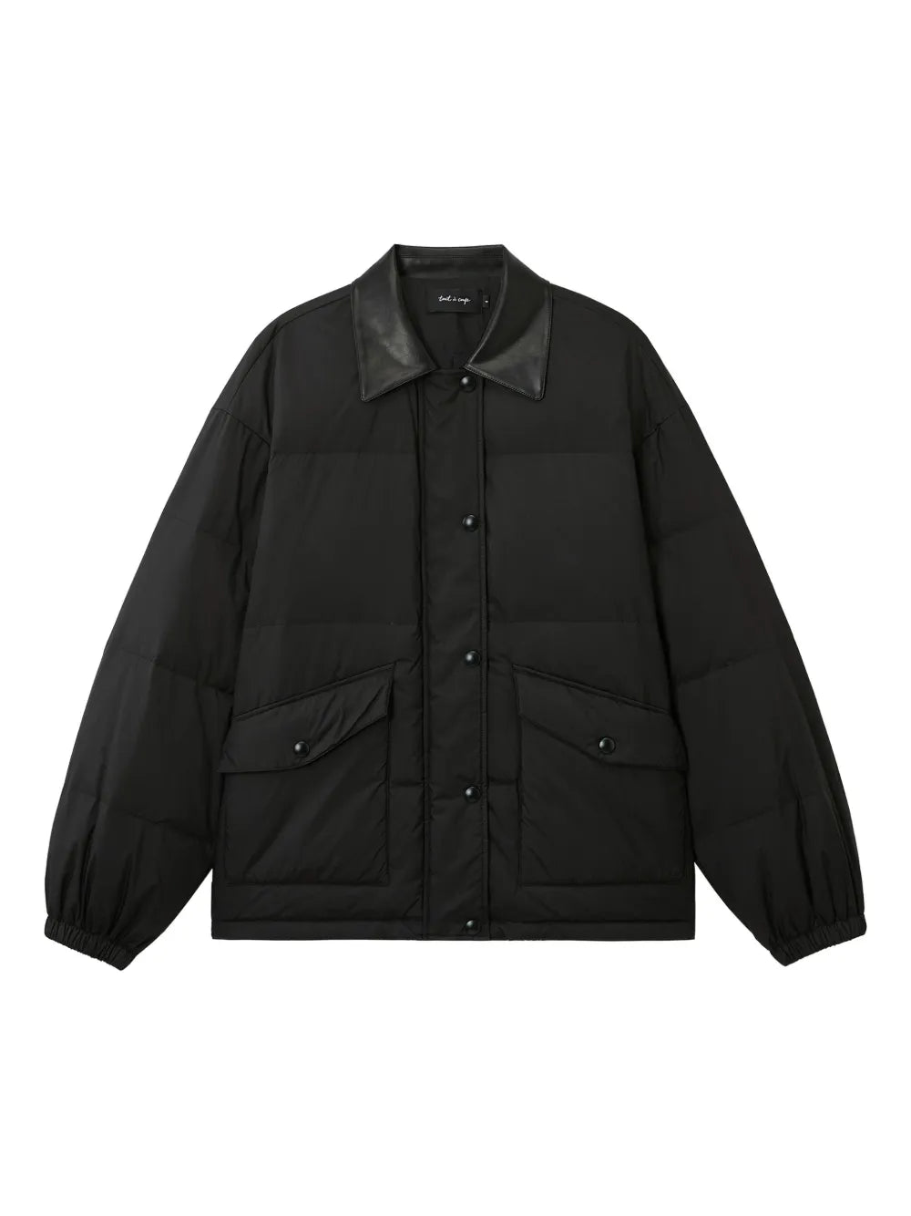 padded collar jacket