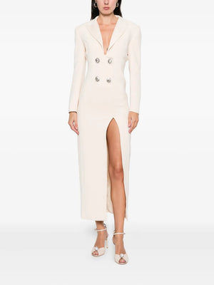 embellished split dress