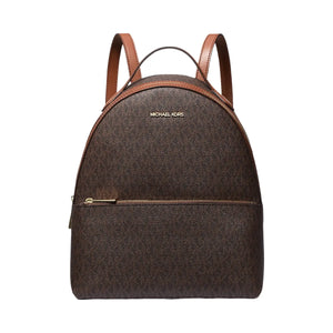 Michael Kors Sheila Medium Logo Backpack Brown