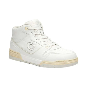 Coach Soho Mid Top Sneaker Optic White