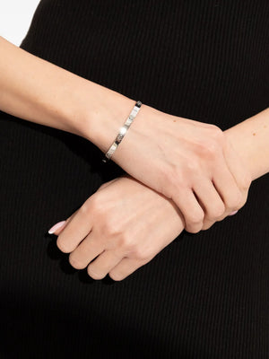 logo-plaque bracelet