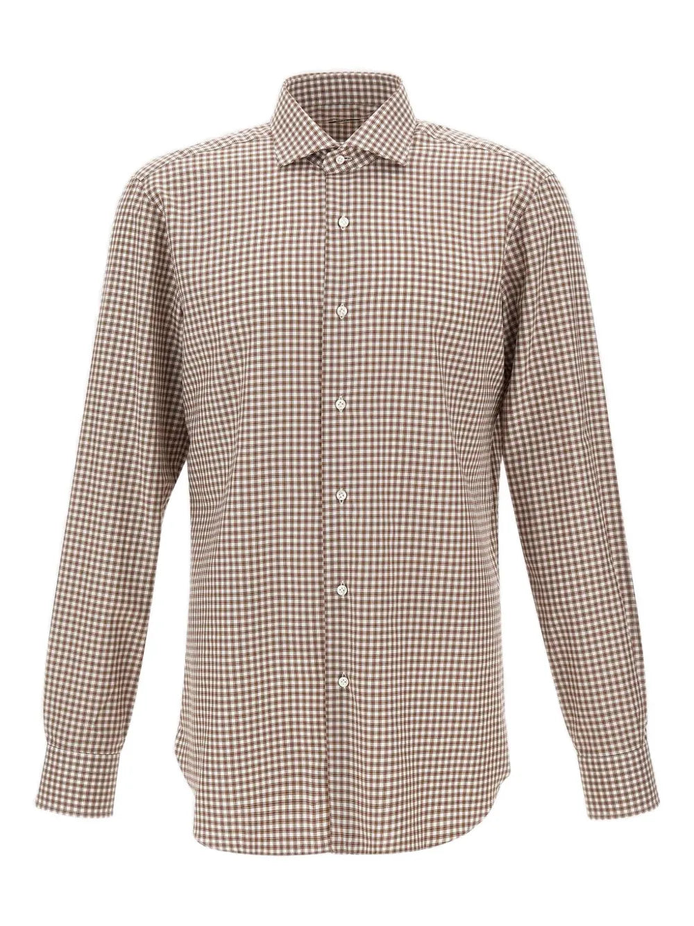 checked long-sleeves shirt