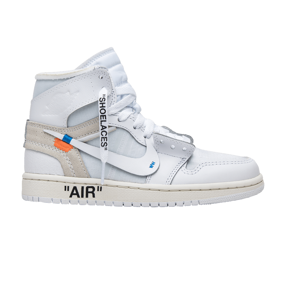 Off-White x Air Jordan 1 Retro High OG BG White 2018