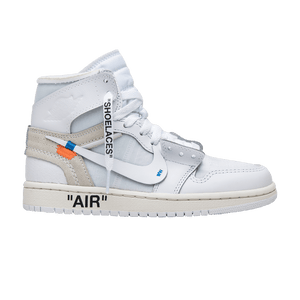Off-White x Air Jordan 1 Retro High OG BG White 2018