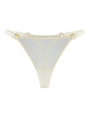 Signature mesh thong