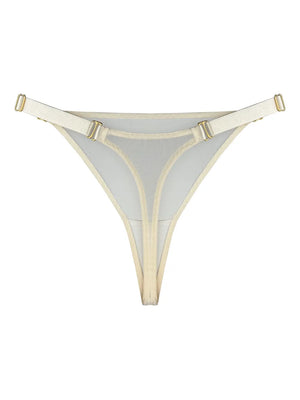 Signature mesh thong