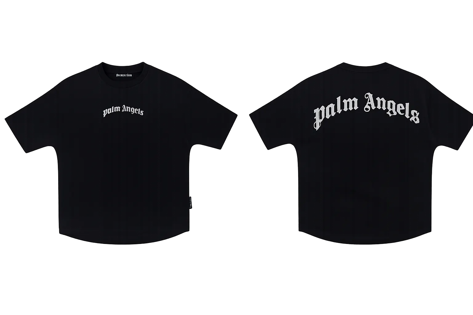 Palm Angels Classic Logo Slim T-Shirt black/white