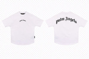 Palm Angels Classic Logo Over White T-Shirt