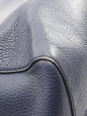 2000s swing leather tote bag