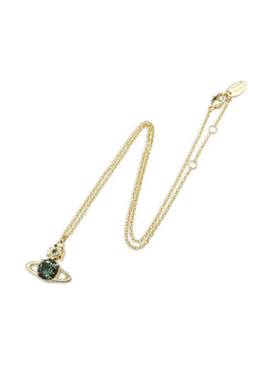 Reina orb-pendant necklace