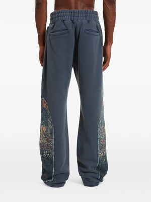 printed track pants