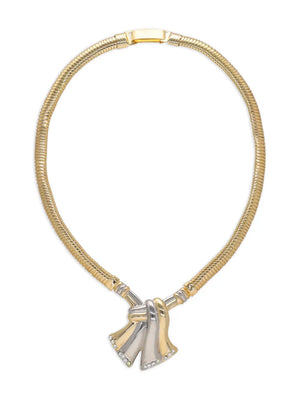 bow-pendant necklace