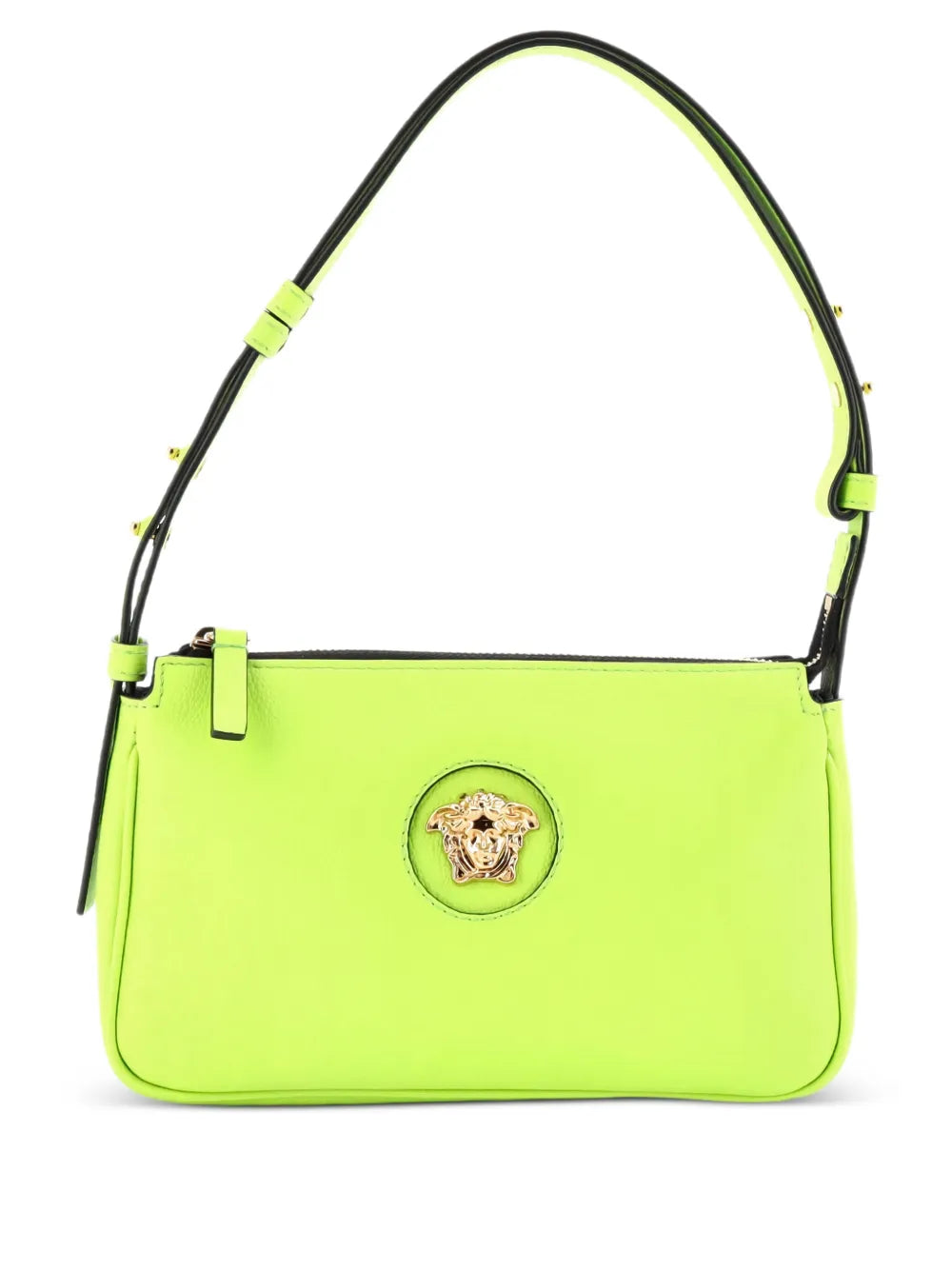 Medusa Chain Zip Leather shoulder bag