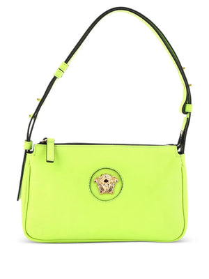 Medusa Chain Zip Leather shoulder bag