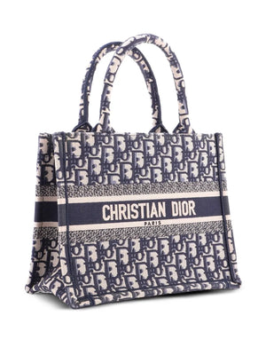 Book Oblique Canvas Small tote bag