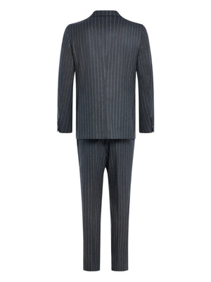 double-breasted pinstripe suit (set of two)