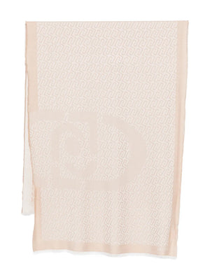 monogram scarf